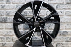 16'' İnç 5X112 Audi Black Polish  Jant Takım