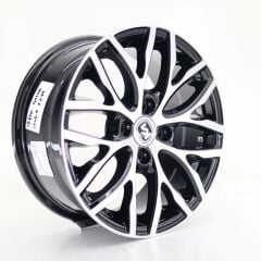15 İnç 4X100 Fiat-Honda-Renault-Dacia Uyumlu Black Machined Jant Takım