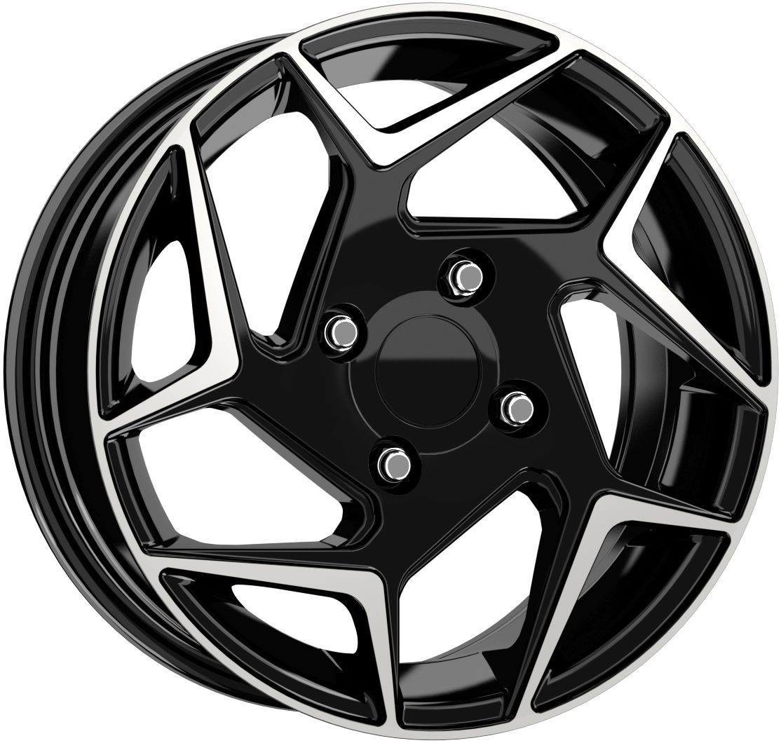 14  İnç 4X108 Ford Black Machined Jant Takımı
