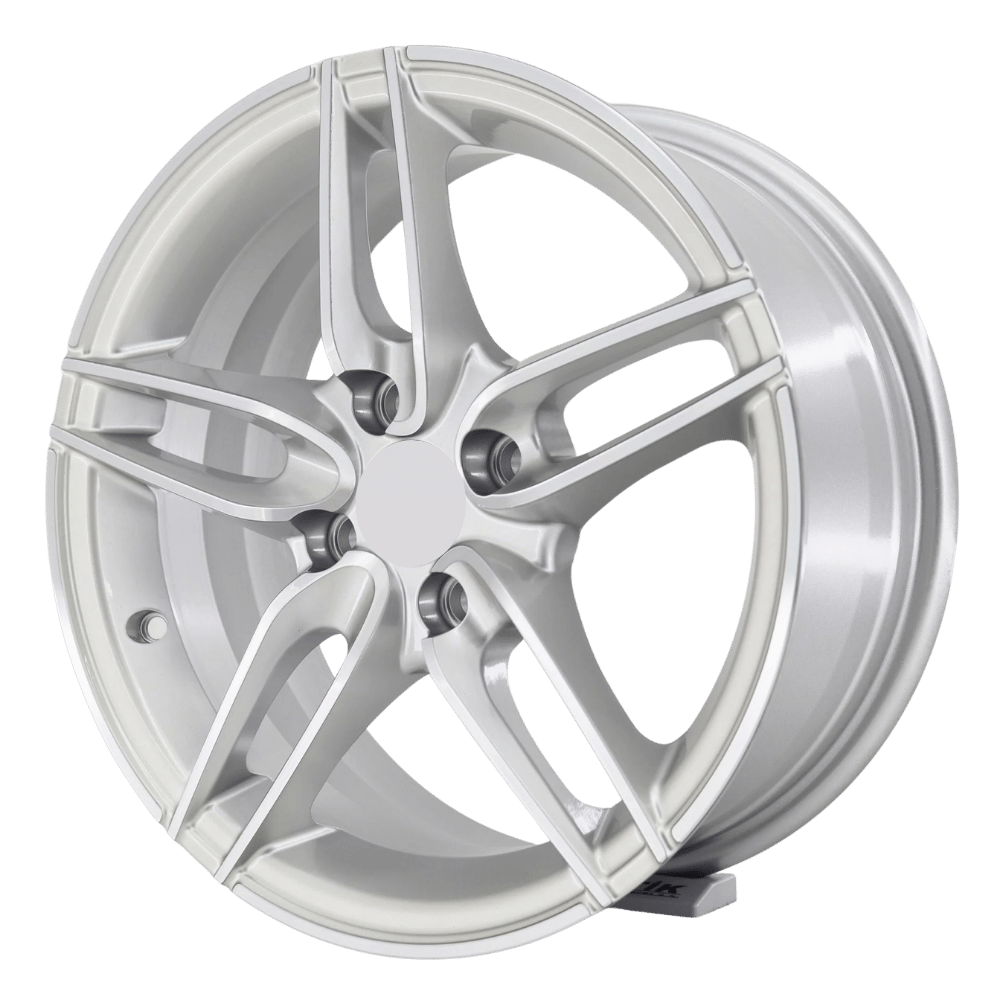 15 İnç 4X100 Renault-Dacia-Fiat-Honda Uyumlu Silver Jant Takım