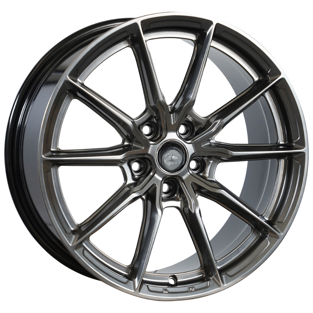 18 İnç 5x114.3 Hyper Black Jant Takımı | R1 Wheels