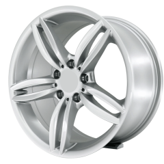 18 İnç 5X120 Bmw M Technic M6 F30 F32 Uyumlu Silver Jant Takım