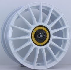 17 İnç 5x100 Toyota Volkswagen Skoda Uyumlu Beyaz Supersport Jant Takımı | R1 Wheels