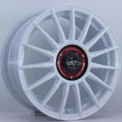 17 İnç 5x100 Toyota Volkswagen Skoda Uyumlu Beyaz Supersport Jant Takımı | R1 Wheels
