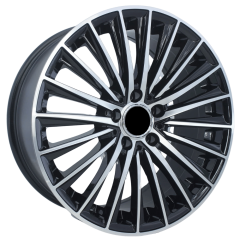 19'' 5X112 Mercedes Black Machined Jant Takım