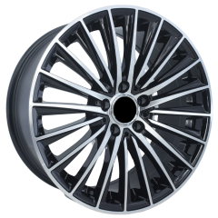 19'' 5X112 Mercedes Black Machined Jant Takım