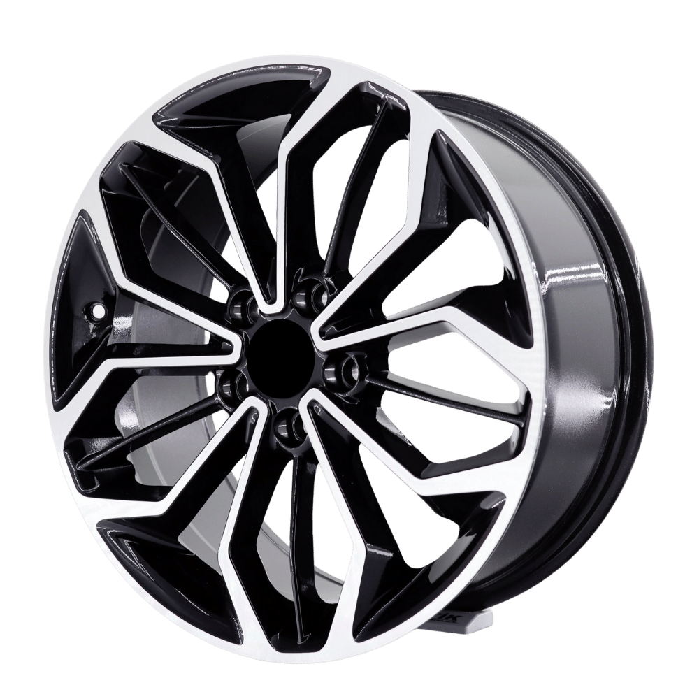 17'' 5X108 Ford Black Machined Jant Takım