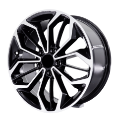 17'' 5X108 Ford Black Machined Jant Takım