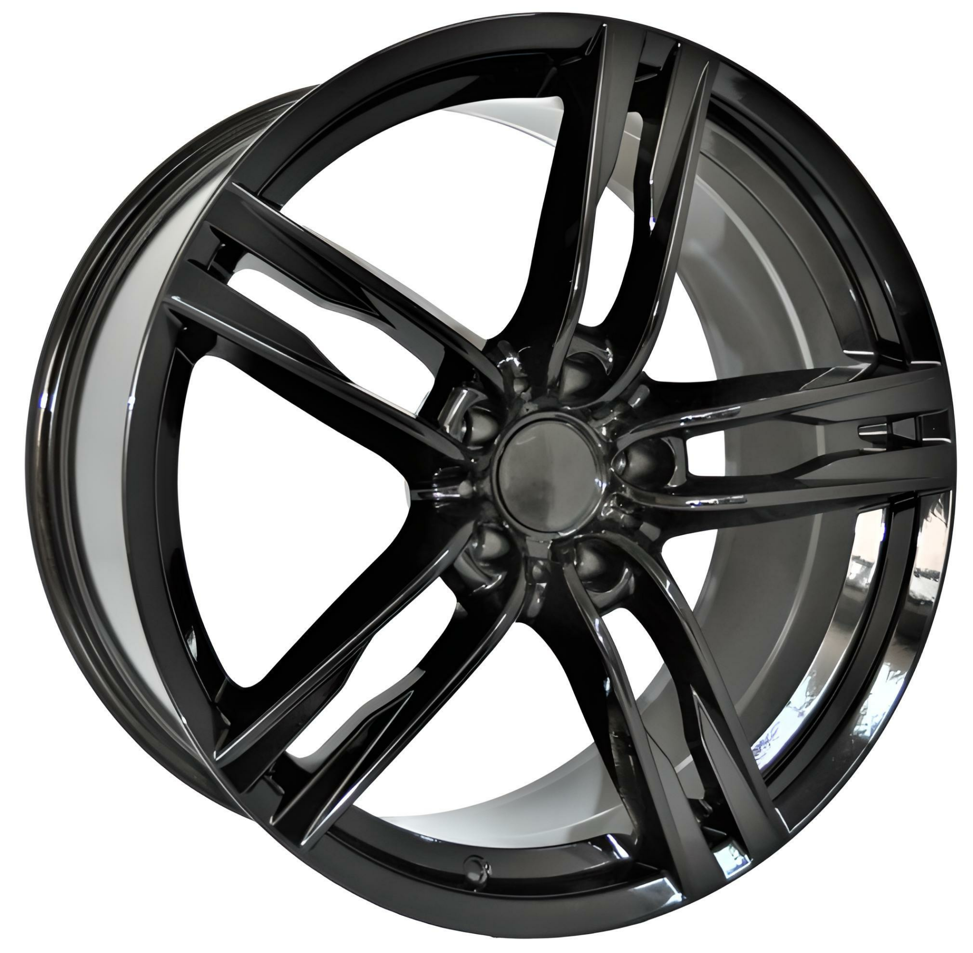 19 İnç 5x120 BMW 5 Seri F10 3 Seri Uyumlu Black Jant Takım | R1 Wheels