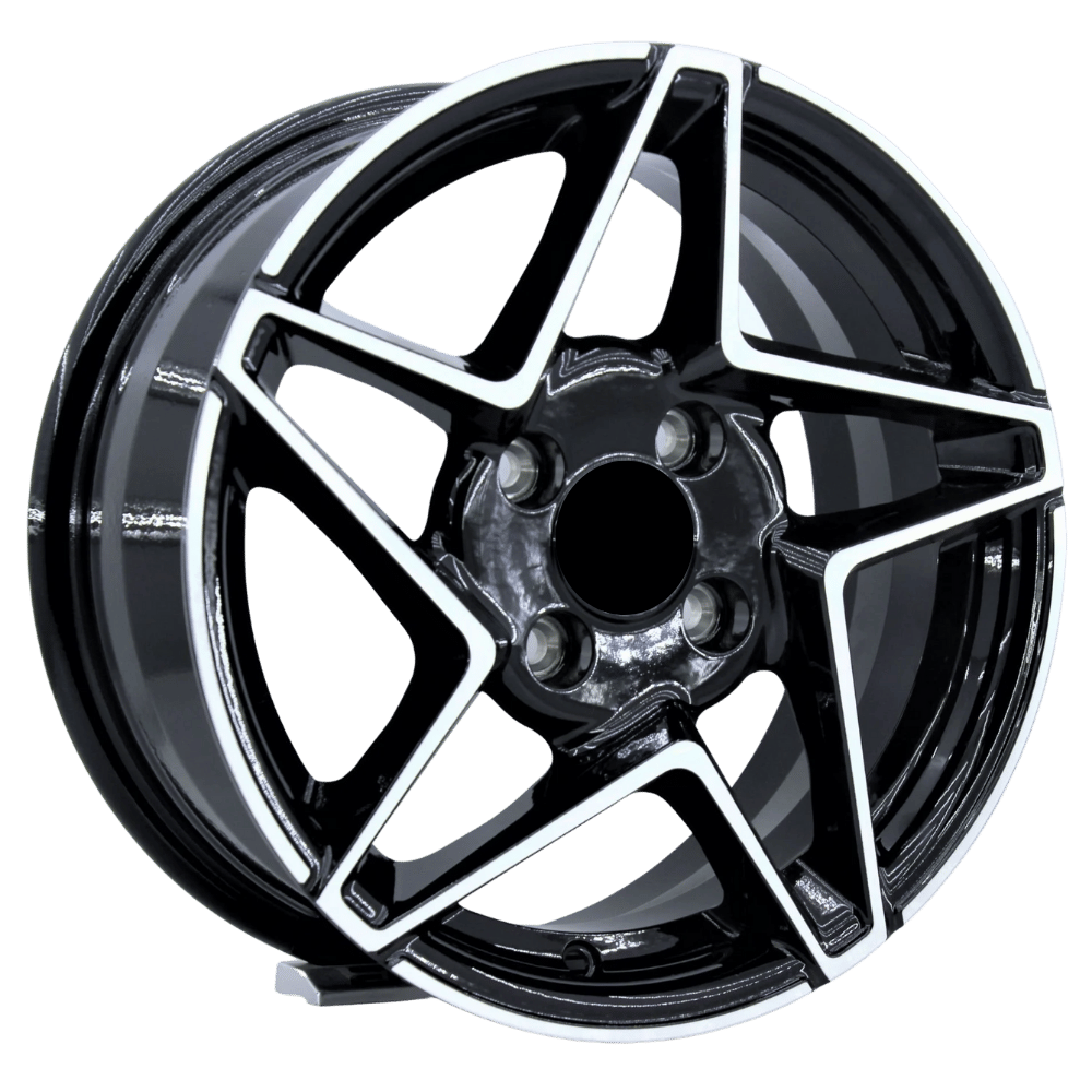 15 İnç 4x108 Ford Citroen Black Machined Jant Takım