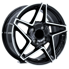 15 İnç 4x108 Ford Citroen Black Machined Jant Takım