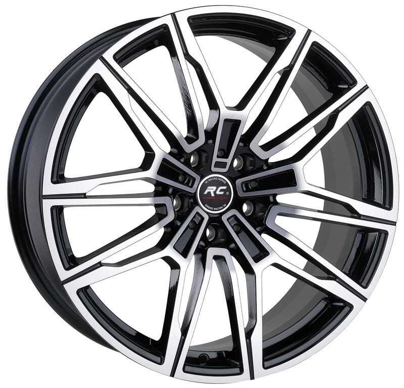 20 İnç 5X120 Bmw 5 Seri 3 Seri X Seri Uyumlu Black Polish Jant Takımı