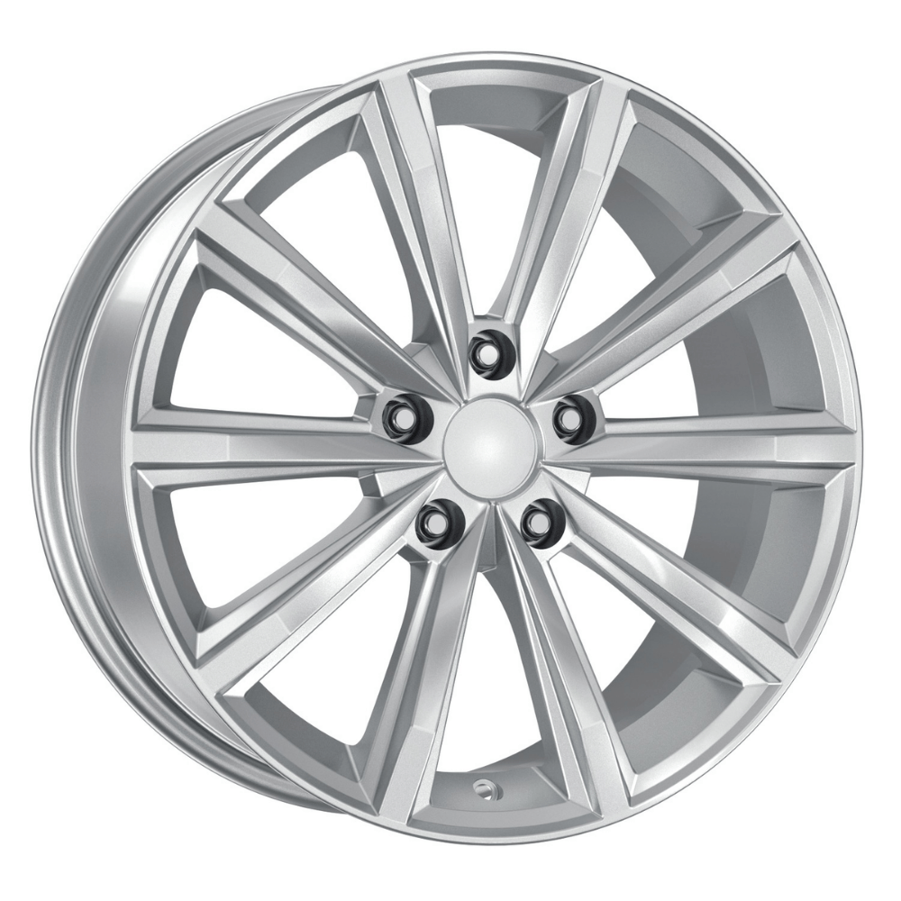 17 İnç 5x100 Volkswagen Toyota Subaru Seat Skoda Uyumlu Silver Jant Takımı | R1 Wheels