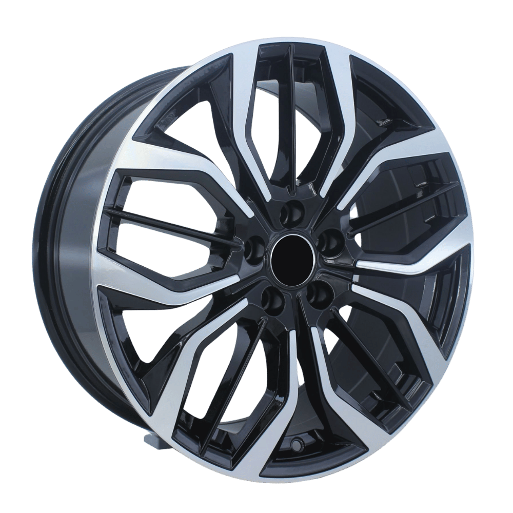 17 İnç 5x100 Volkswagen Polo Seat Doblo Egea Fiorino Black Diamond Jant Takım