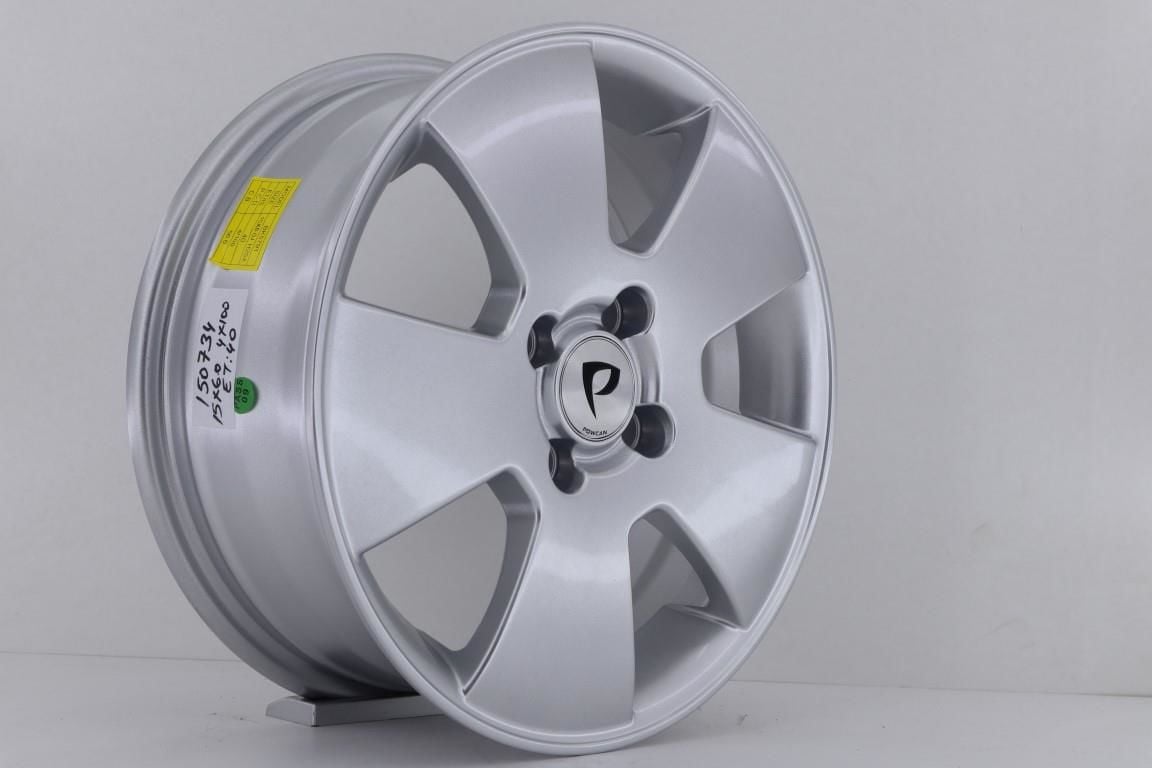 15'' 4x100 15*6 ET40 56.6 Silver Jant Takım