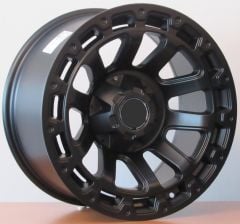 17 İnç 6X139.7 OFF ROAD Matt Black Jant Takım