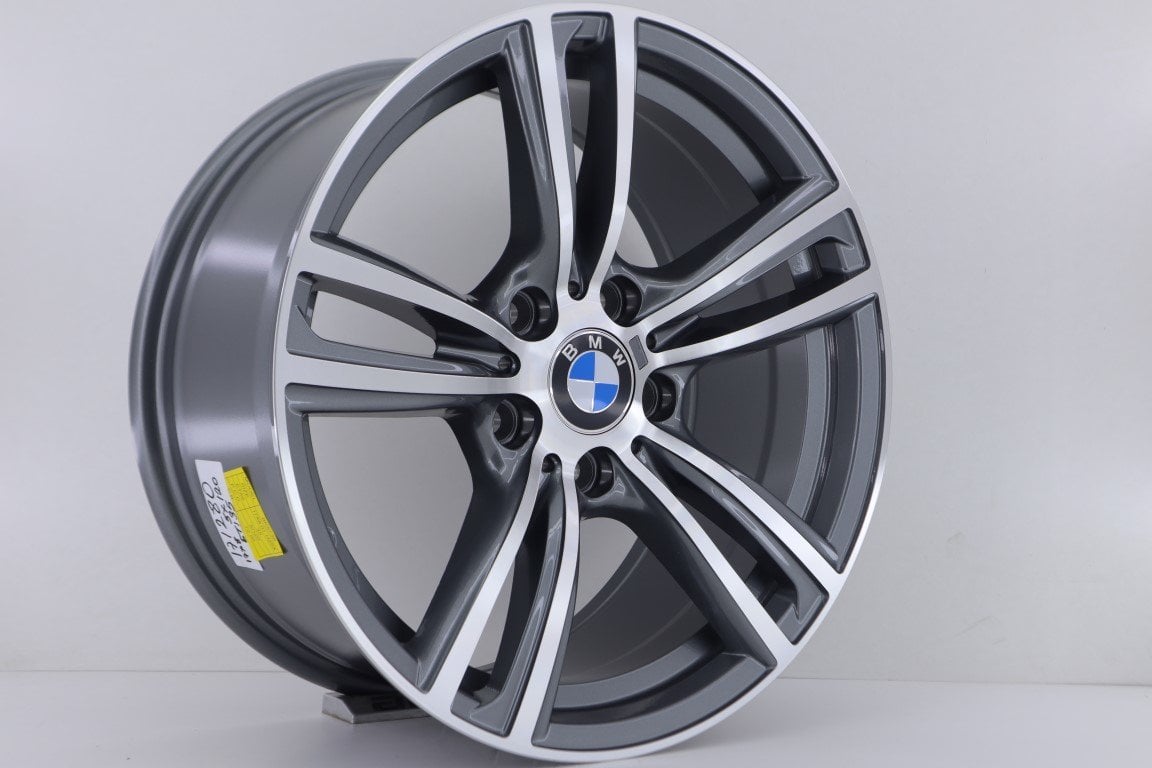 17'' İnç 5X120 17*8 Et35 Bmw M Sport F10 F30 Gun Metal Polish  Jant Takım