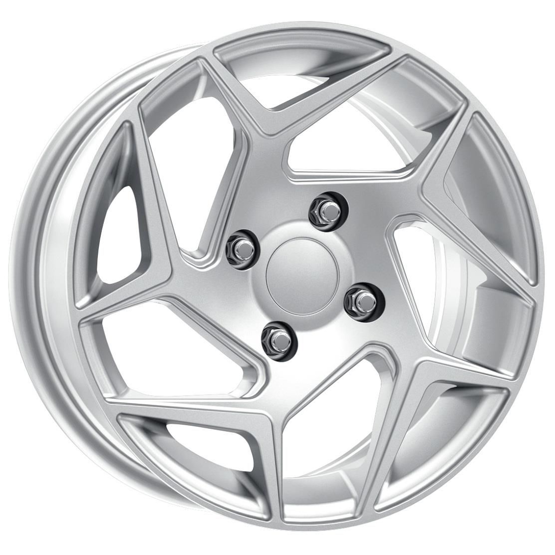 14 İnç 4X100 Fiat-Honda-Renault-Dacia Shiny Silver Jant Takım