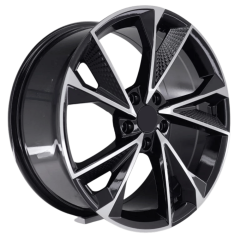18 İnç 5X112 Audi Seat Volkswagen Mercedes Black Diamond Jant Takım