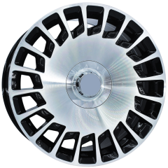 20'' 5x112 MERCEDES Black Machined Jant Takım