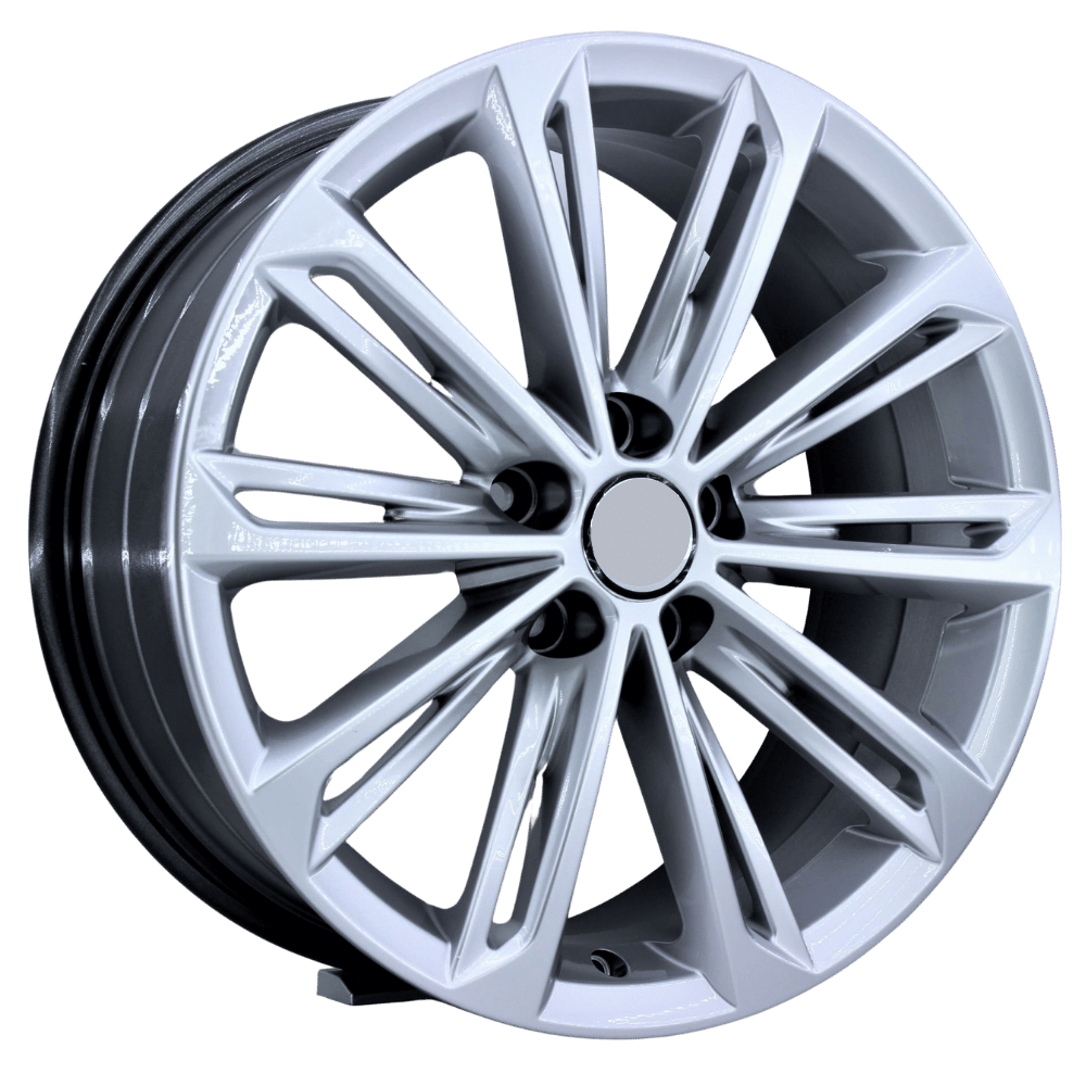 17 İnç 5x100 Volkswagen Polo Seat Ibiza Uyumlu Silver Jant Takımı | R1 Wheels