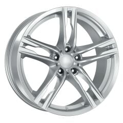 20 İnç 5x120 BMW F10 Uyumlu Dışa Dönük Silver Jant Takımı | R1 Wheels