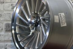 18'' İnç 5X112 Honda-Toyota Silver Machined  Jant Takım