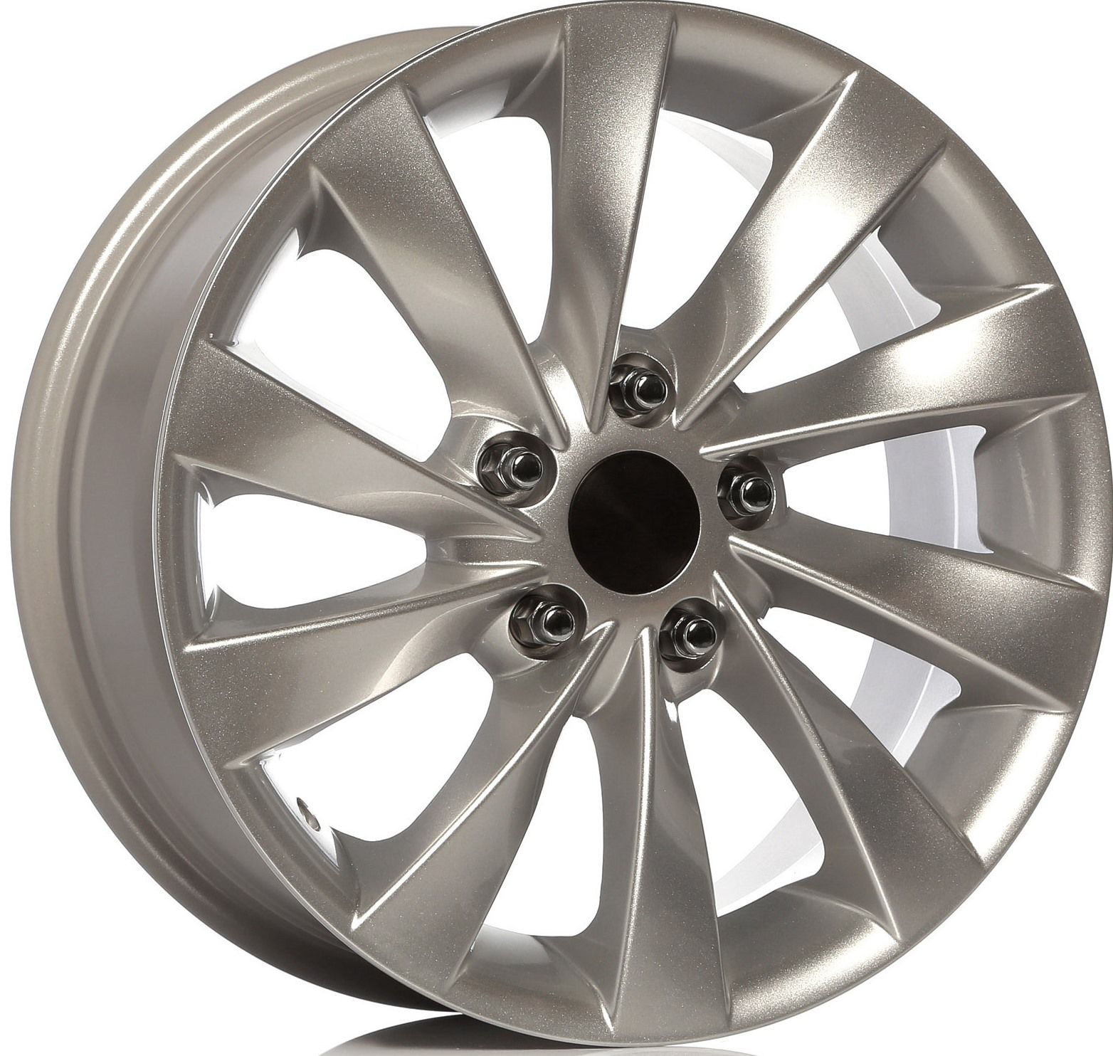 16 İnç 5X100 Polo-Seat-Bora-Doblo-Fiorino Silver Jant Takım