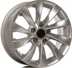 16 İnç 5X100 Polo-Seat-Bora-Doblo-Fiorino Silver Jant Takım