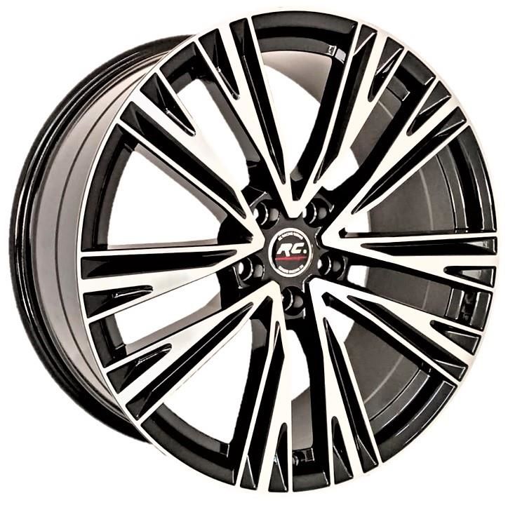 20 İnç 5X112 Audi Volkswagen Seat Skoda Gun Metal Polish Jant Takım