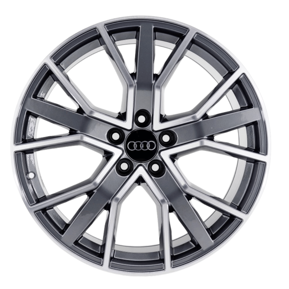 22 İnç 5x112 Mercedes Audi Uyumlu Black Machined XL Jant Takımı | R1 Wheels