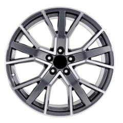 22 İnç 5x112 Mercedes Audi Uyumlu Black Machined XL Jant Takımı | R1 Wheels