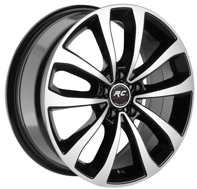 16 İnç 5x100 Fiat Skoda Fabia Octavia Uyumlu Black Diamond Jant Takım
