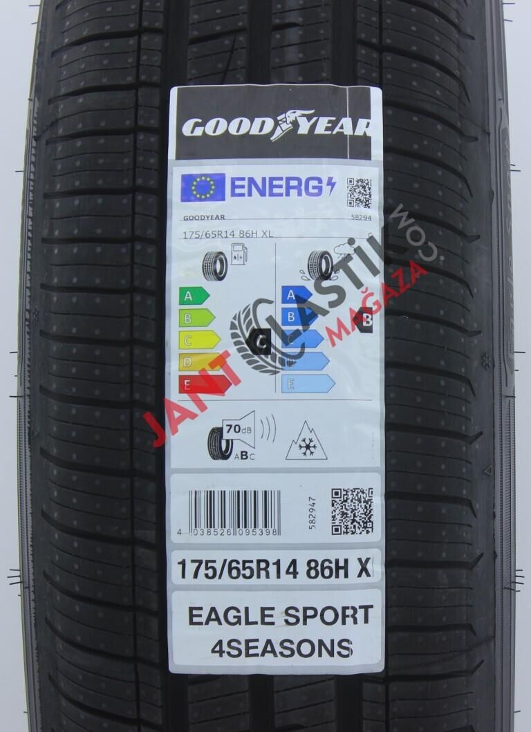 Goodyear 175/65R14 86H Eagle Sport Kar Logolu 4 Seasons Xl (2023)