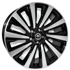 22 İnç 5x120 BMQ Range Rover Black Face Jant Takımı | R1 Wheels