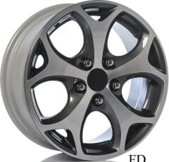 15 İnç 5X108 Ford Uyumlu Black Diamond Jant Takım