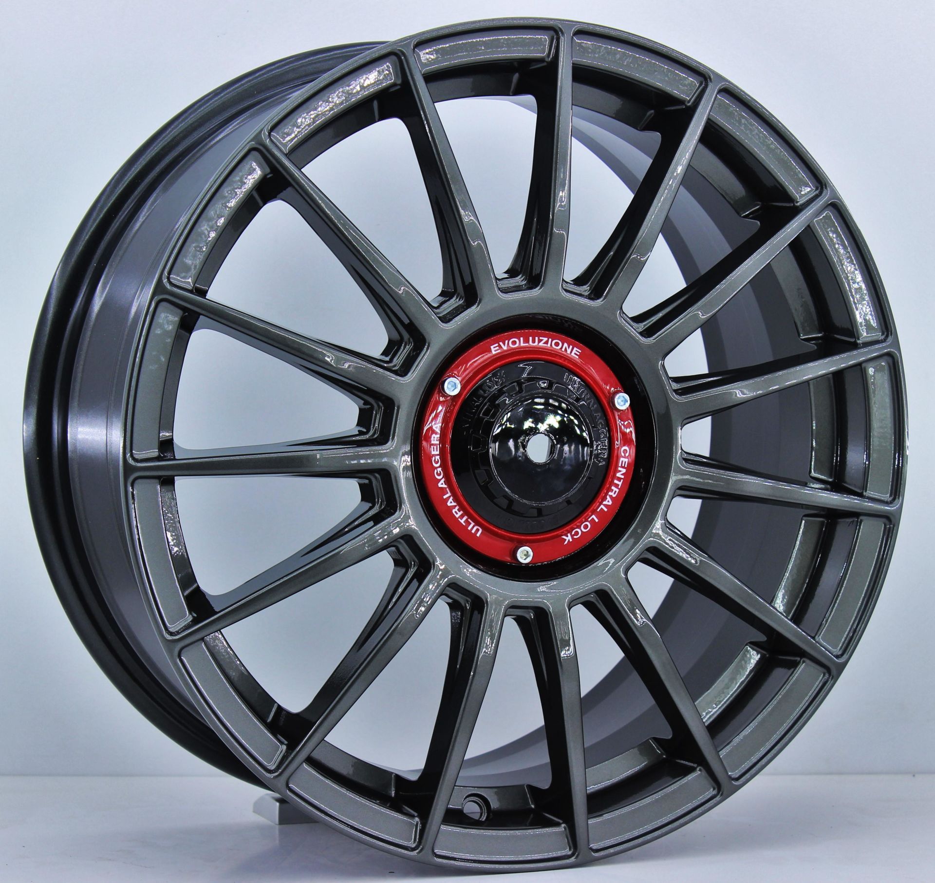 18 İnç 5X108 Peugeot Volvo Ford Mazda Supersport Gun Metal Jant Takım