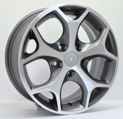 15 İnç 5X108 Ford Uyumlu Kar Tanesi Gun Metal Diamond