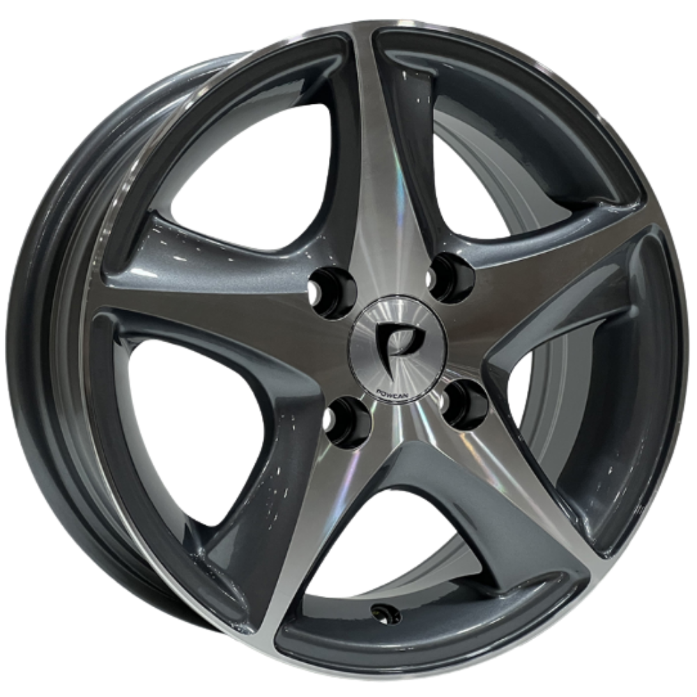 13 İnç 4x100 Renault Fiat Toyota Opel Honda Uyumlu Gun Machined Jant Takımı | R1 Wheels