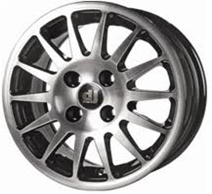 13 İnç 4x100 Renault Hyundai Dacia Uyumlu Black Diamond Jant Takımı | R1 Wheels