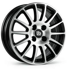 13 İnç 4x100 Renault Hyundai Dacia Uyumlu Black Diamond Jant Takımı | R1 Wheels