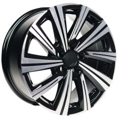 16 İnç 5x108 Ford Volvo Peugeot Citroen Uyumlu Deep Black Diamond Jant Takımı
