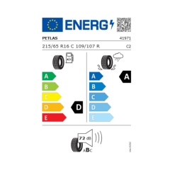 Petlas 215/65R16C 109/107R 8PR Full Power PT825 Plus Yaz Lastiği (2025)