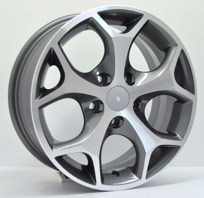 15 İnç 4X108 Ford Kar Tanesi Gun Metal Dıamond Jant Takımı