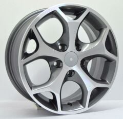 15 İnç 4X108 Ford Kar Tanesi Gun Metal Dıamond Jant Takımı