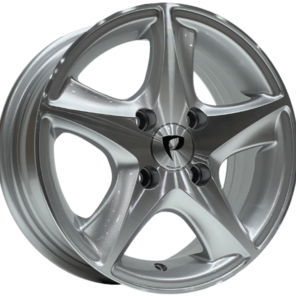 13 inç 4x114.3 Honda Hyundai Uyumlu Silver Machined Jant Takımı | R1 Wheels