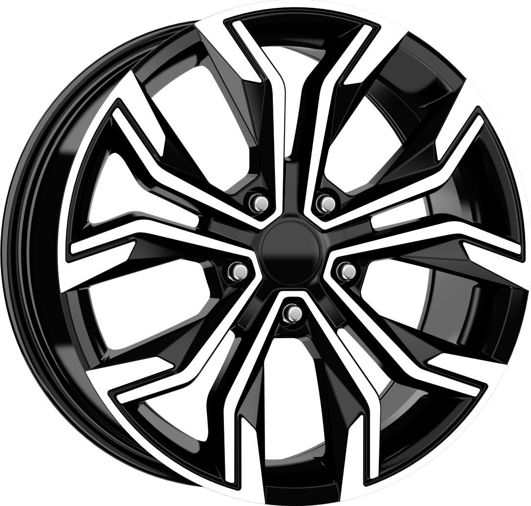 16'' İnç 4x100 Renault Clio Symbol Uyumlu Black Diamond Jant Takım