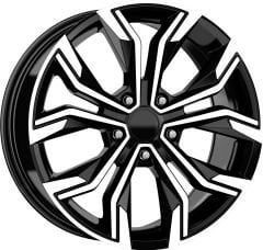 16'' İnç 4x100 Renault Clio Symbol Uyumlu Black Diamond Jant Takım