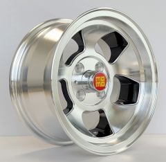 13 İnç 4X98 Şahin Arap Momo Black Machined Milling Jant Takımı