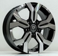 15 İnç 4X100 Renault Dacia Fiat Opel Honda Black Machined Jant Takımı